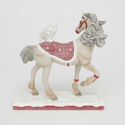 Alpine Snow Painted Ponies Figurine
