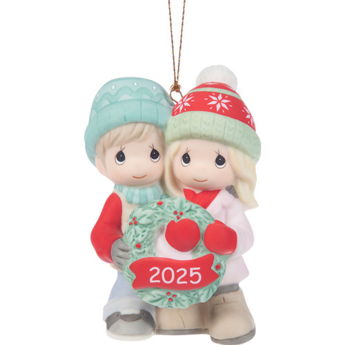 Our First Christmas Together 2025 Precious Moments Dated Ornament