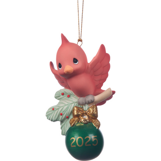 Bringing Joy To The Season 2025 Precious Moments Dated Ornament