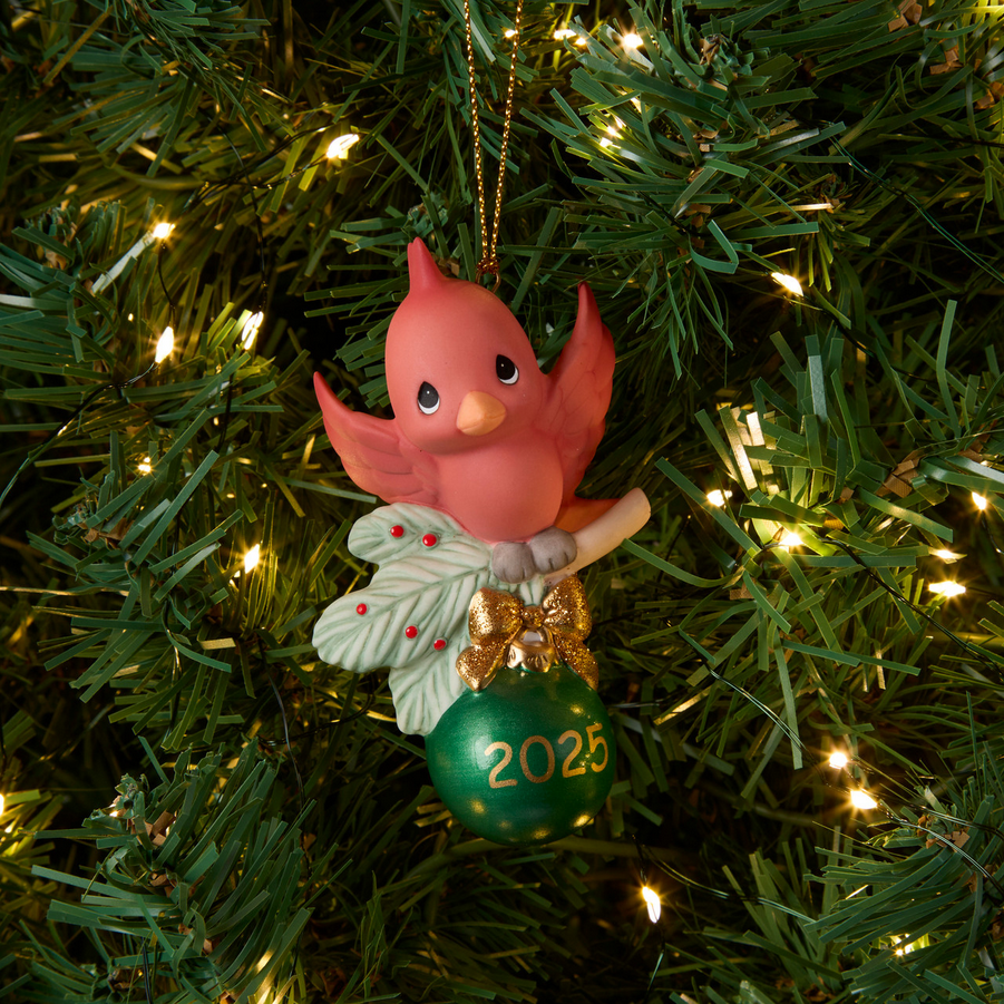 Bringing Joy To The Season 2025 Precious Moments Dated Ornament