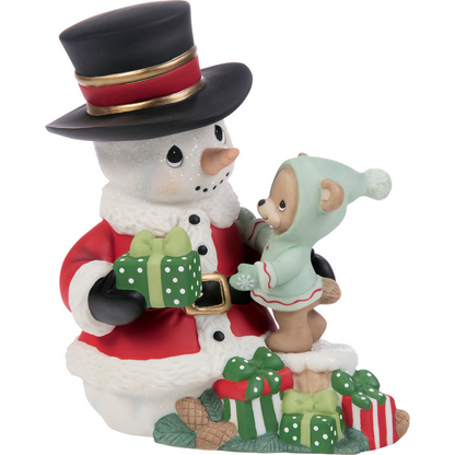 Sharing The Gift Of Love At Christmas Precious Moments Figurine
