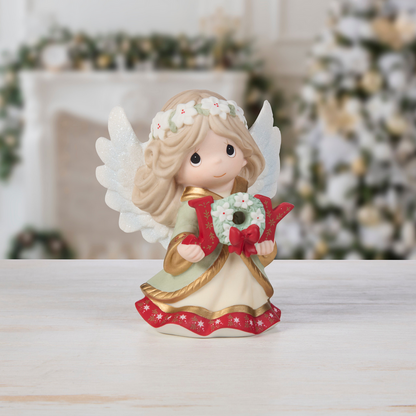 Joy To The World Precious Moments Angel Figurine