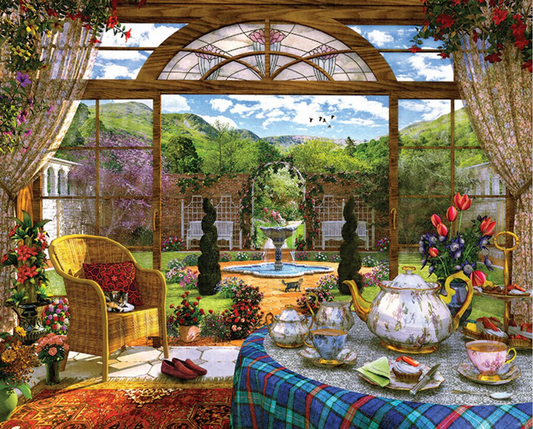 The Conservatory 350 Piece Jigsaw Puzzle