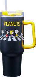 Peanuts Road 40 Oz. Stainless Steel Travel Mug