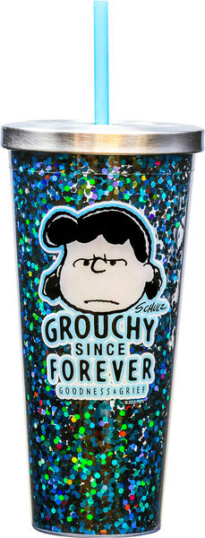 Lucy Grouchy Since Forever Peanuts 20 Oz. Acrylic Tumbler