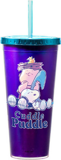 Peanuts Cuddle Puddle Foil Cup/Tumbler