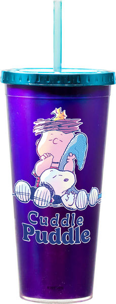 Peanuts Cuddle Puddle Foil Cup/Tumbler