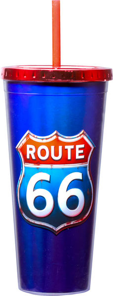 Route 66 Acrylic Foil Cup/Tumbler