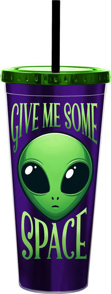 Alien Give Me Some Space Foil Cup/Tumbler