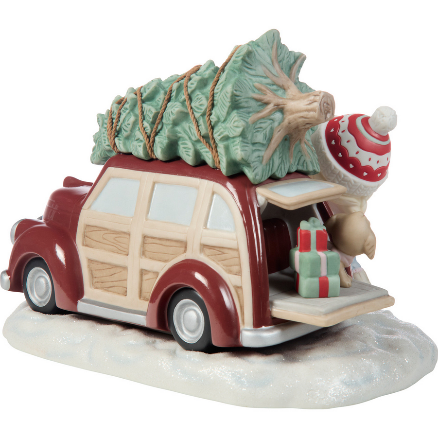 Bringing Home The Spirit Of Christmas Limited Edition Precious Moments Figurine