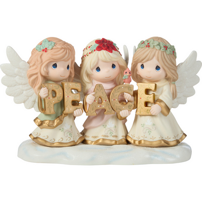 Blesssings Of Peace From Heaven Above Limited Edition Precious Moments Figurine