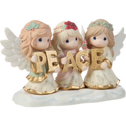 Blesssings Of Peace From Heaven Above Limited Edition Precious Moments Figurine