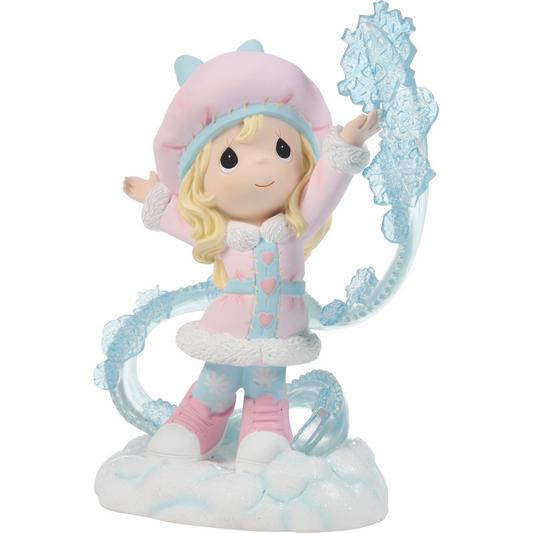 If Kisses Were Snowflakes, I'd Send You A Blizzard Precious Moments Figurine