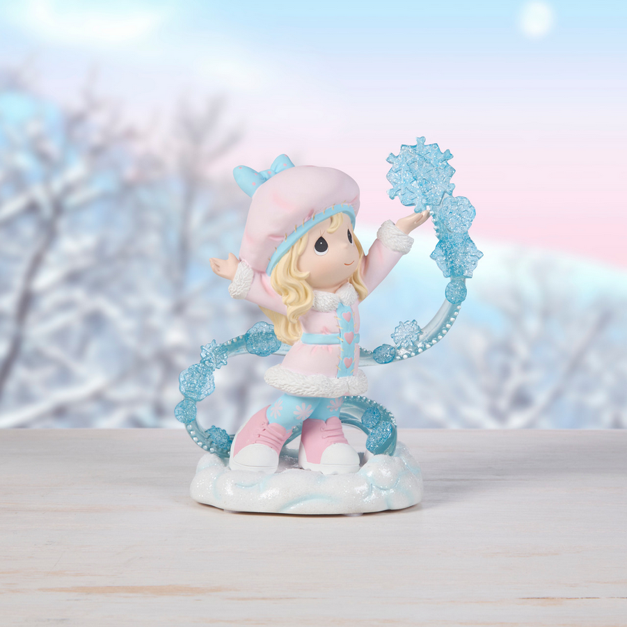 If Kisses Were Snowflakes, I'd Send You A Blizzard Precious Moments Figurine