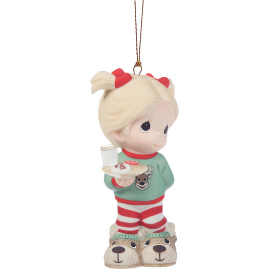 A Sweet Snack For Santa Precious Moments Ornament