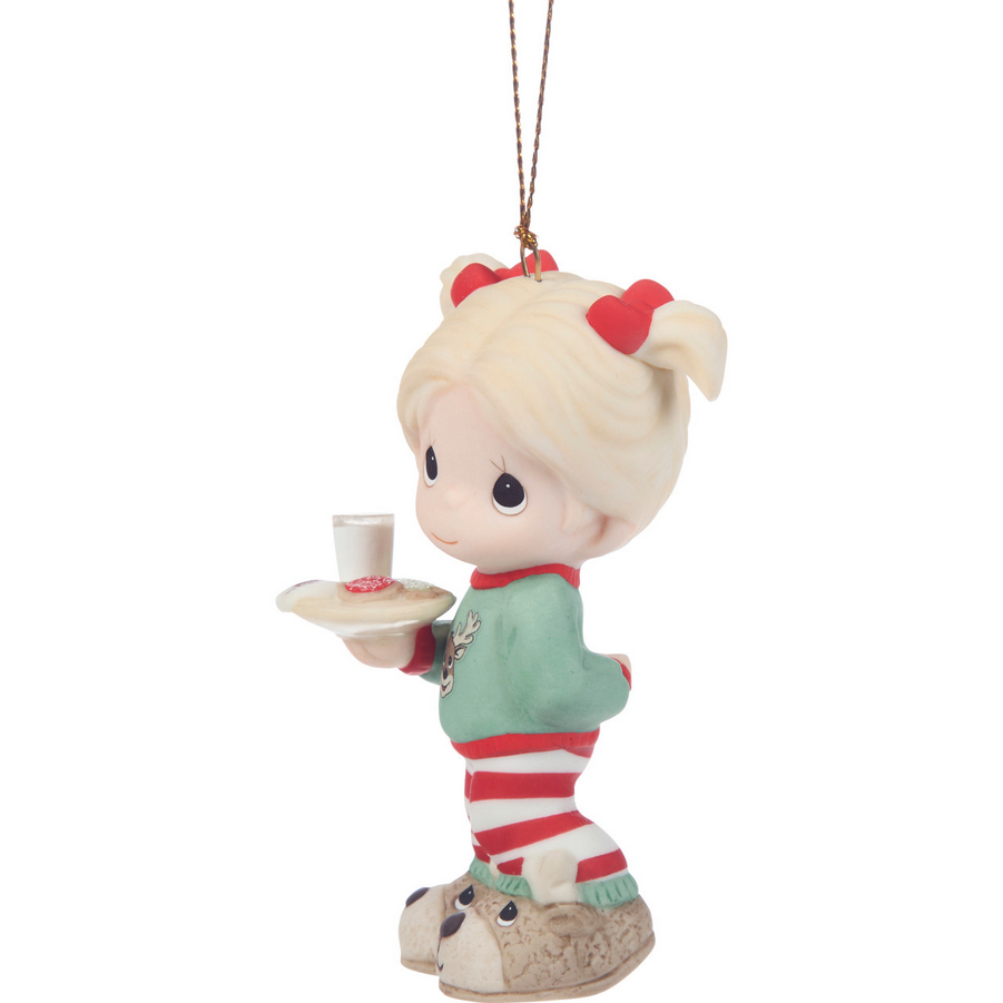 A Sweet Snack For Santa Precious Moments Ornament