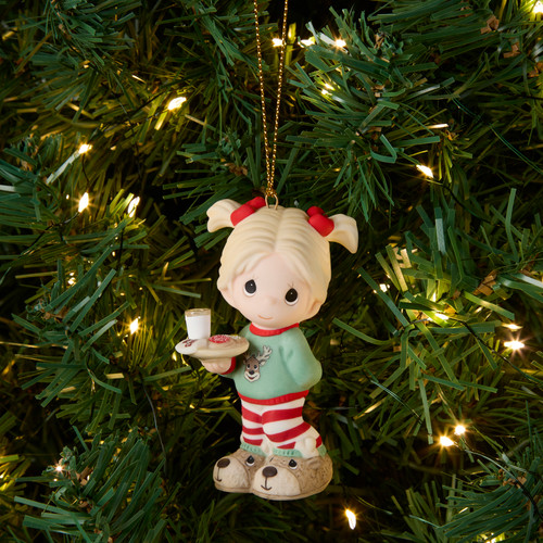 A Sweet Snack For Santa Precious Moments Ornament