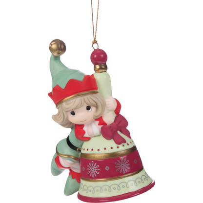 Ringing In The Holiday Season Precious Moments Ornament