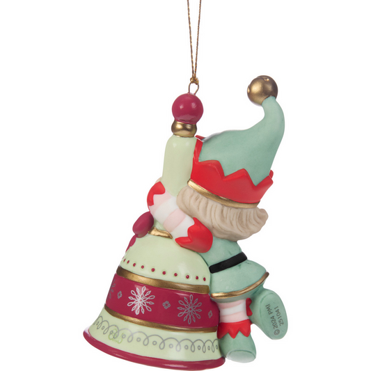 Ringing In The Holiday Season Precious Moments Ornament