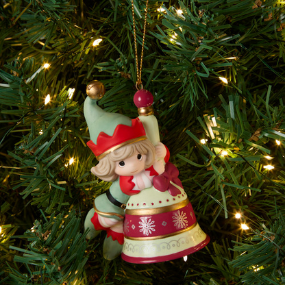 Ringing In The Holiday Season Precious Moments Ornament