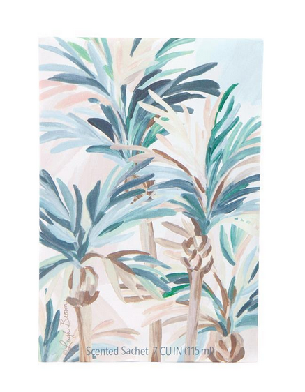 Painted Palms Sachet