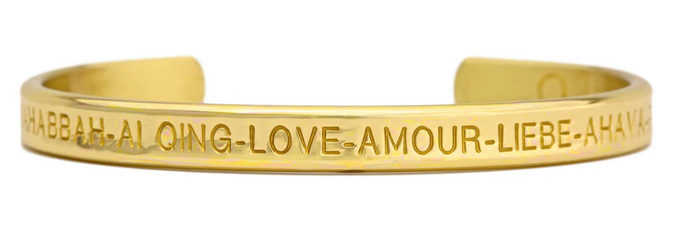 Love Brass Sergio Lub Bracelet - Large