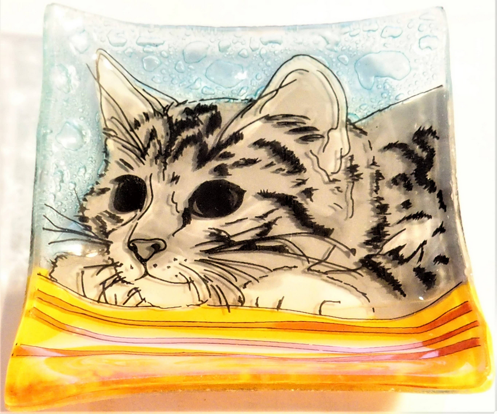Cat Trinket Dish