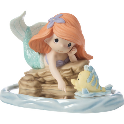 Sea The Treasure Beneath The Surface Ariel Precious Moments Figurine
