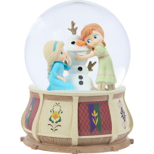 Do You Want To Build A Snowman Frozen Precious Moments Musical Snow Globe
