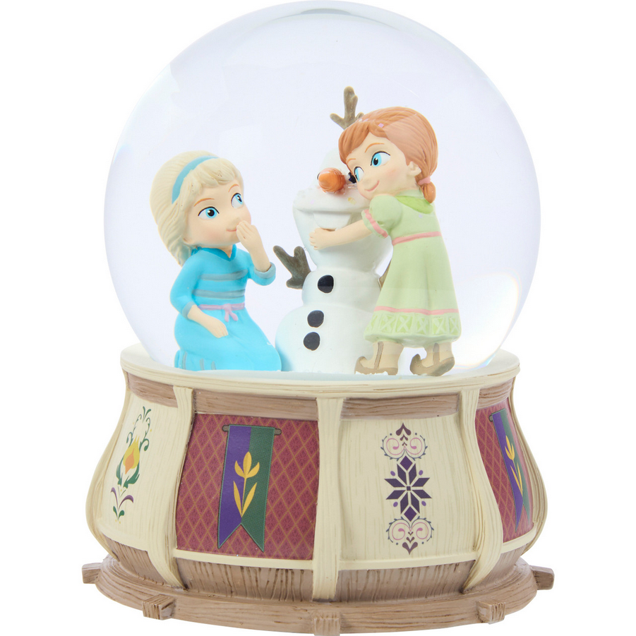 Do You Want To Build A Snowman Frozen Precious Moments Musical Snow Globe