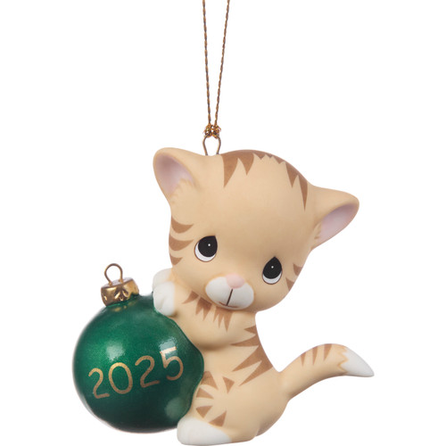 Purr-fectly Festive 2025 Precious Moments Ornament