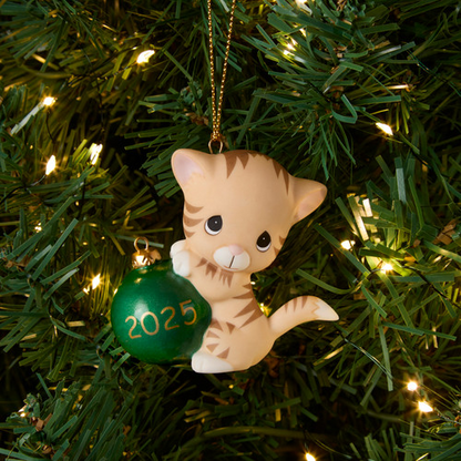 Purr-fectly Festive 2025 Precious Moments Ornament