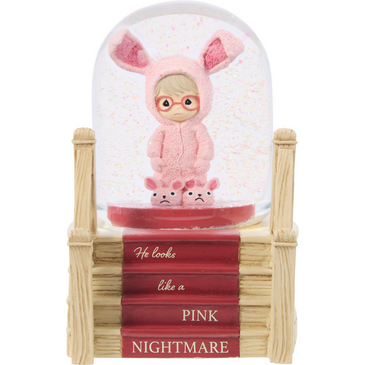 He Looks Like A Pink Nightmare A Christmas Story Precious Moments Snow Globe