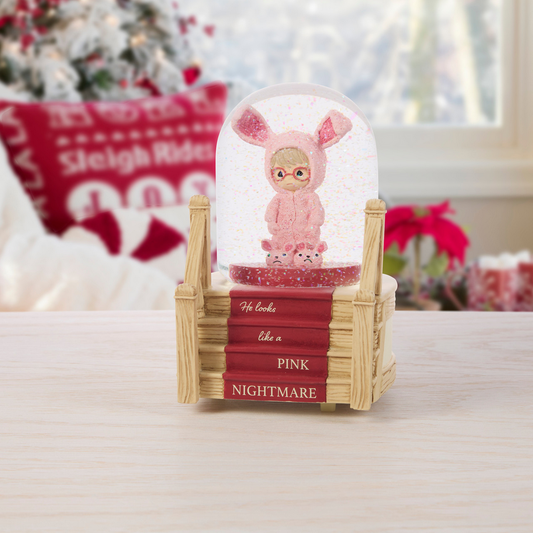 He Looks Like A Pink Nightmare A Christmas Story Precious Moments Snow Globe