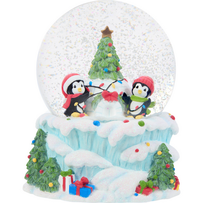 Decking The Igloo With Holiday Cheer Precious Moments Musical Snow Globe