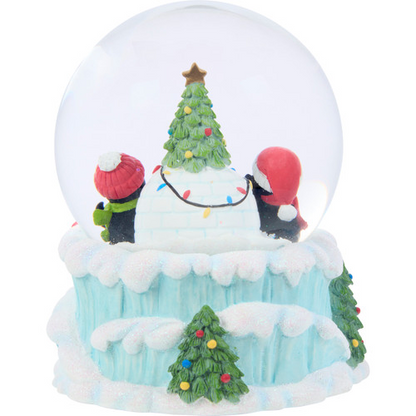 Decking The Igloo With Holiday Cheer Precious Moments Musical Snow Globe