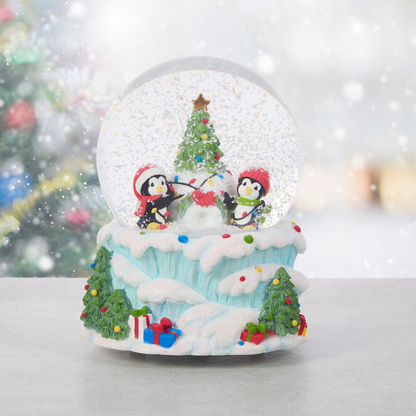 Decking The Igloo With Holiday Cheer Precious Moments Musical Snow Globe