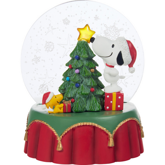 Friends Light Up The Season Snoopy & Woodstock Precious Moments Musical