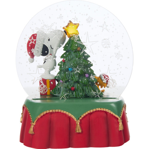 Friends Light Up The Season Snoopy & Woodstock Precious Moments Musical