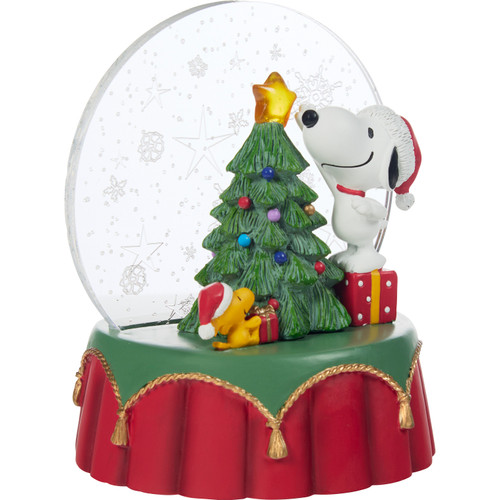 Friends Light Up The Season Snoopy & Woodstock Precious Moments Musical