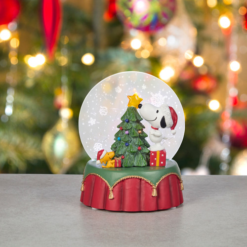 Friends Light Up The Season Snoopy & Woodstock Precious Moments Musical