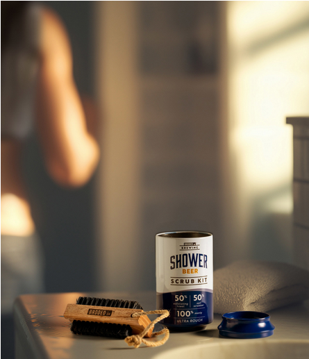 Brodeo Drive™ Shower Beer Scrub Kit