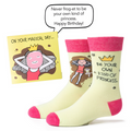 On Your Magical Day...Birthday Gift Card Sock Set