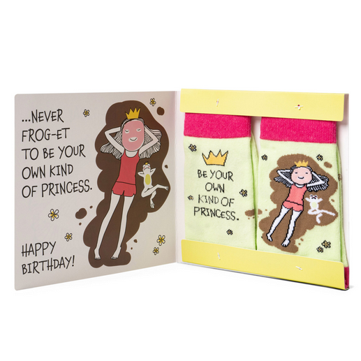 On Your Magical Day...Birthday Gift Card Sock Set