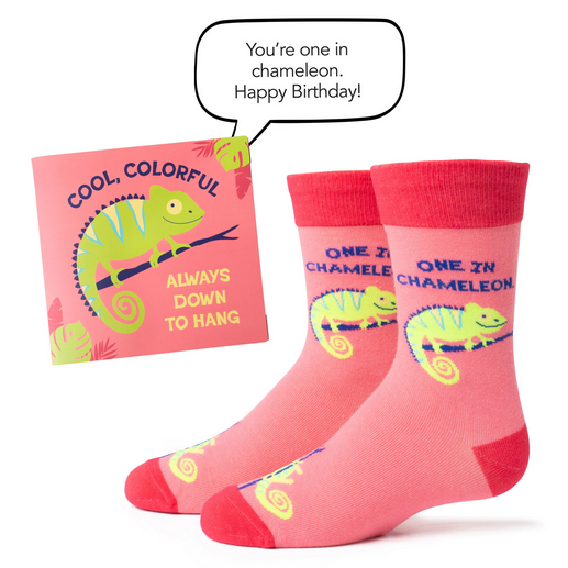 Cool, Colorful Always Down To Hang Gift Card & Sock Set