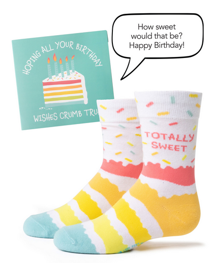 Hoping All Your Birthday Wishes Crumb True Card & Sock Set