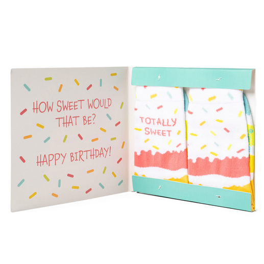 Hoping All Your Birthday Wishes Crumb True Card & Sock Set