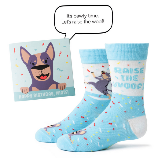Happy Birthday, Matey Card & Sock Set