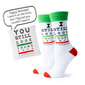 You Still Look Young From A Distance Gift Card & Sock Set