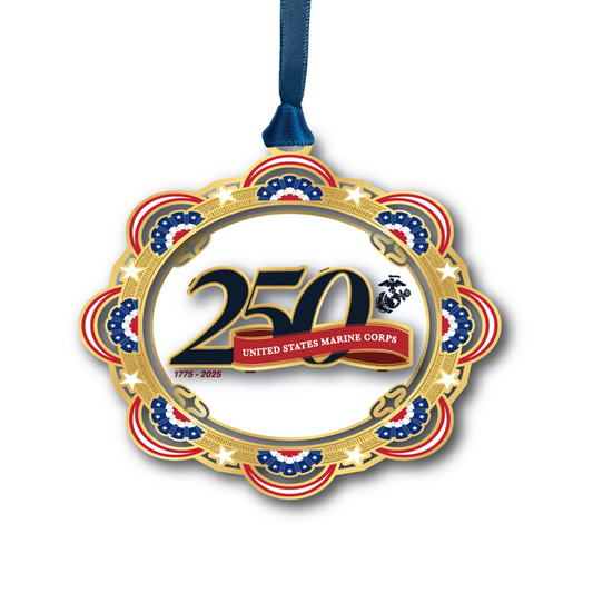 U.S. Marines 250th Anniversary Ornament